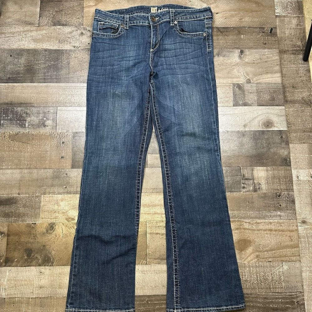 Kut from the Kloth Women’s Boot Cut Jeans - Dark Blue 16